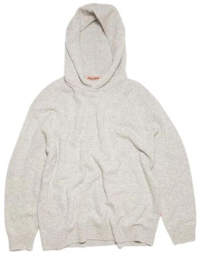 Acne Studios Sweatshirts & hoodies > hoodies - Blanc