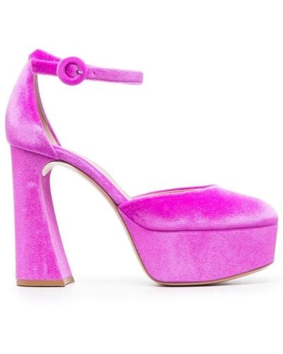 Gianvito Rossi Court Shoes - Purple