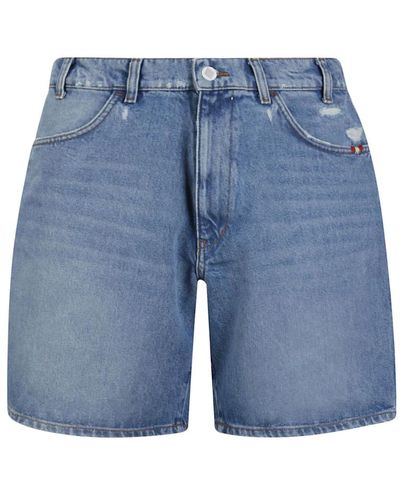 AMISH Shorts > denim shorts - Bleu