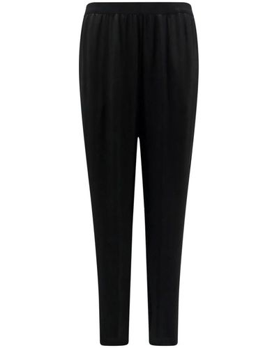 Semicouture Trousers > slim-fit trousers - Noir