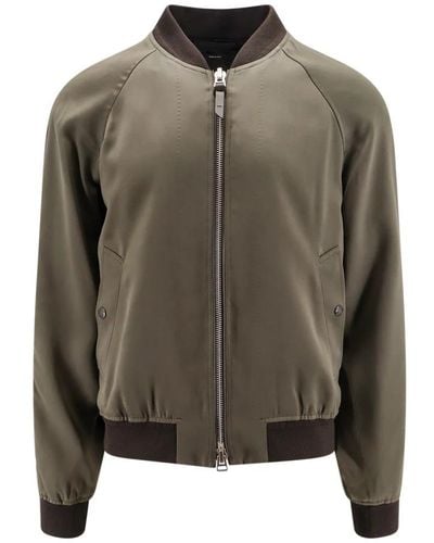 Tom Ford Bomber Jackets - Green