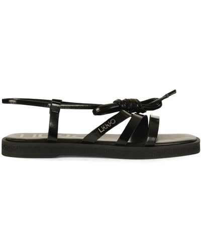Liu Jo Flat Sandals - Black