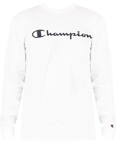 Champion Tops > long sleeve tops - Blanc