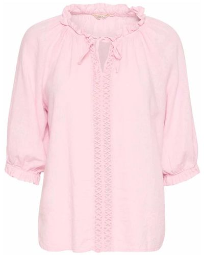 Cream Blouses & shirts > blouses - Rose