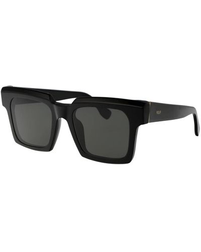 Retrosuperfuture Stylische sonnenbrille für urban chic look - Schwarz