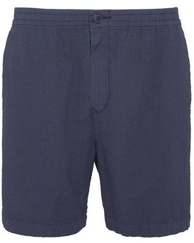 Barbour Klassische navy shorts melbury - Blau