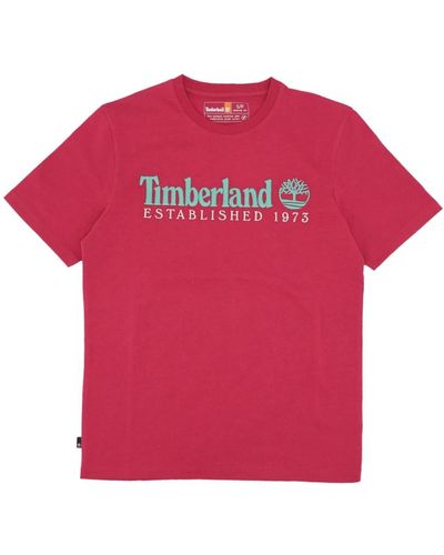 Timberland Lebendige w est 1973 tee - Rot