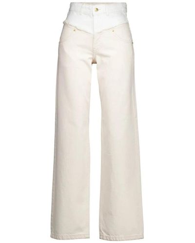co'couture Wide jeans - Weiß