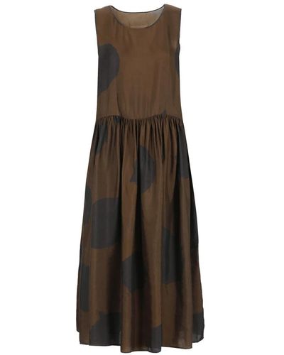 Uma Wang Midi Dresses - Brown