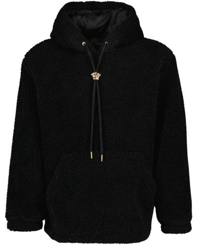 Versace Medusa langarm pullover sweatshirt - Schwarz