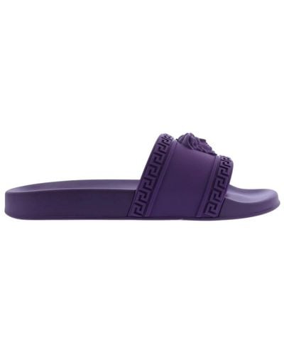 Versace Shoes > flip flops & sliders > sliders - Violet