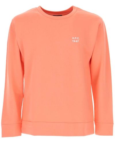 A.P.C. Sweatshirts - Orange