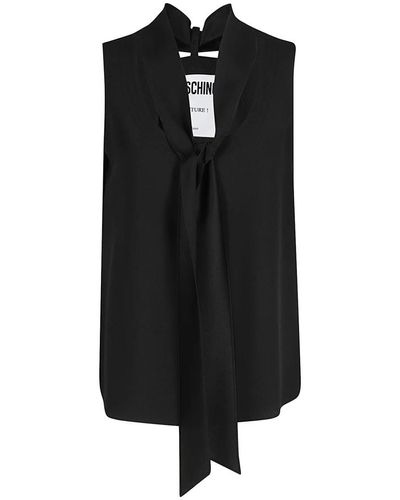 Moschino Stilvolles hemd für männer und frauen,stilvolles hemd für männer,stylisches hemd für männer - Schwarz