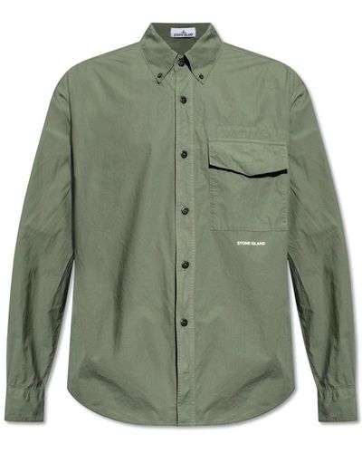 Stone Island Shirts > casual shirts - Vert