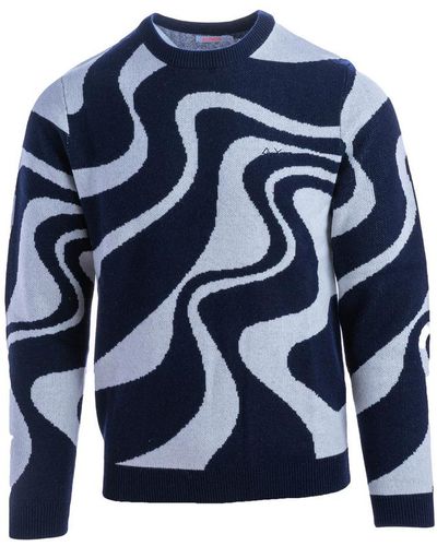 Sun 68 Sweater - Blau