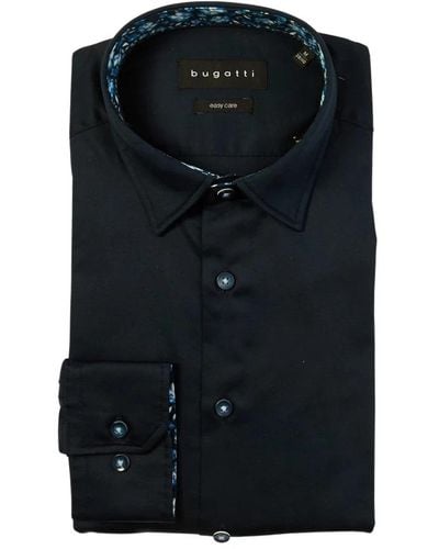 Bugatti Casual Shirts - Black