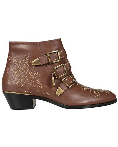 Chloé Shoes > boots > cowboy boots - Marron