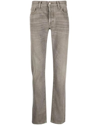 Tom Ford Straight Jeans - Grey