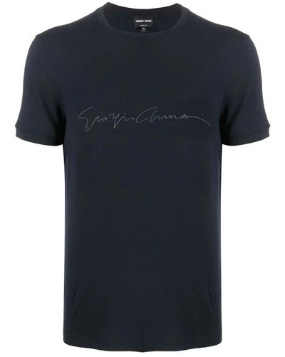 Giorgio Armani T-Shirts - Black