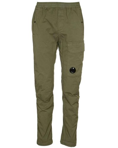 C.P. Company Slim-Fit Trousers - Green