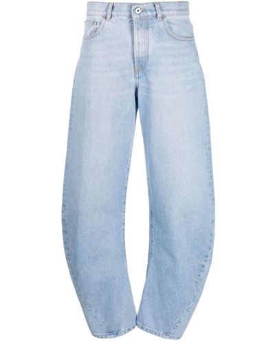 Off-White c/o Virgil Abloh Boyfriend Jeans - Blauw