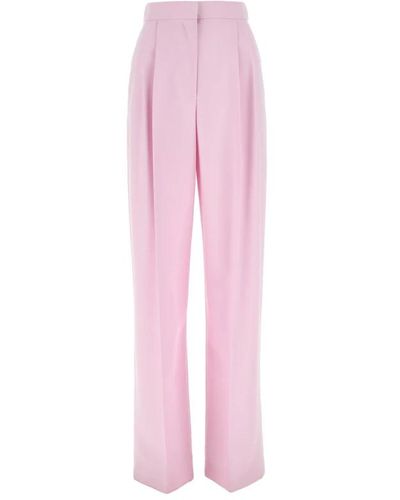 Alexander McQueen Straight trousers - Pink