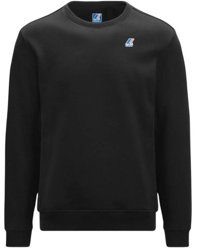 K-Way Sweatshirts - Black