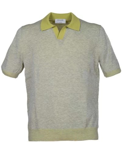 Gran Sasso Polo Shirts - Gray