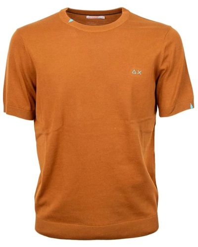 Sun 68 Casual t-shirt - Orange