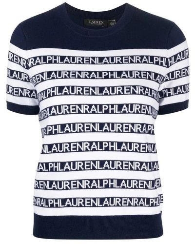 Ralph Lauren Round-Neck Knitwear - Blue