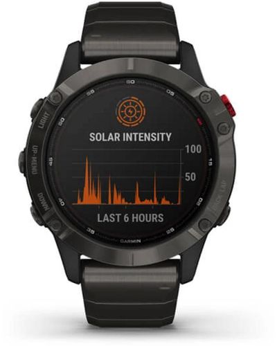 Garmin 010-02410-23 - fēnix® 6 - pro solar edition - Nero