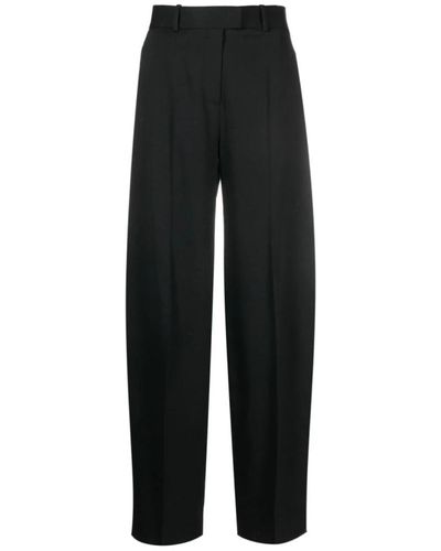 The Attico 237wcp 43-w041 pantalones cropped - Negro