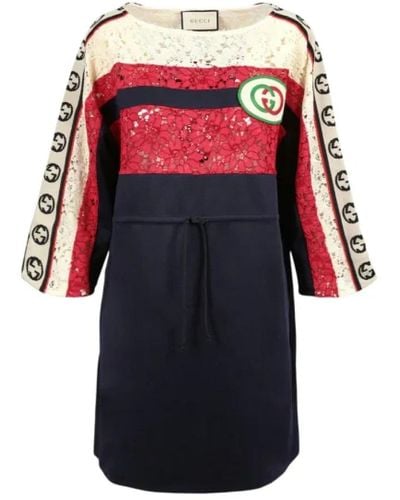 Gucci Polyester dresses - Mehrfarbig