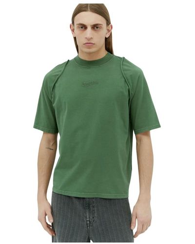 Jacquemus T-shirts - Grün