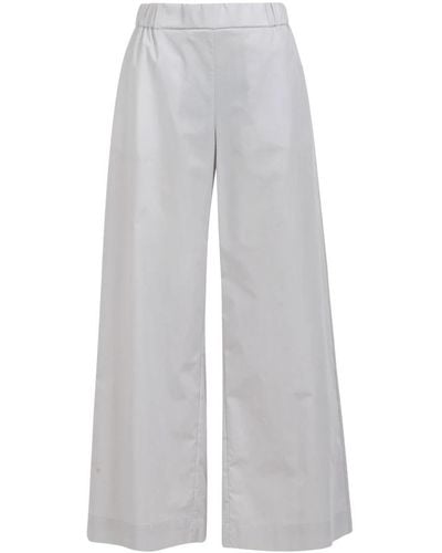 Ottod'Ame Wide Trousers - Grey