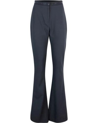 Versace Wide Trousers - Blue