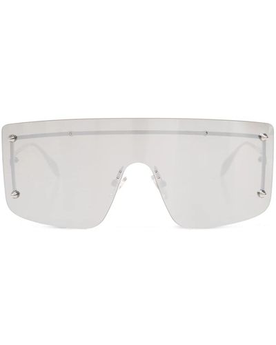 Alexander McQueen Sonnenbrille - Grau