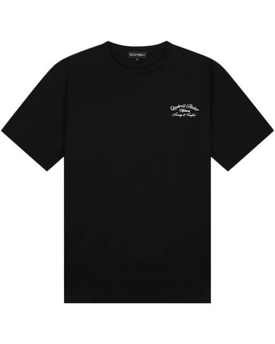 Quotrell T-shirt uomo nero collezione primavera/estate