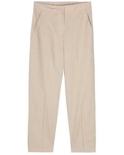 Seventy Cropped Trousers - Natural