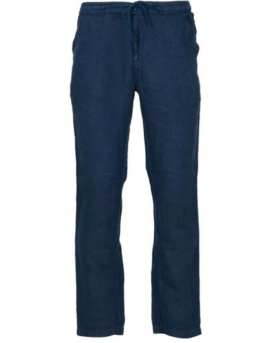 Roy Rogers Trousers > chinos - Bleu
