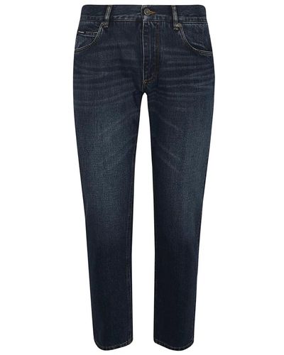 Dolce & Gabbana Midnight straight leg denim jeans - Blau