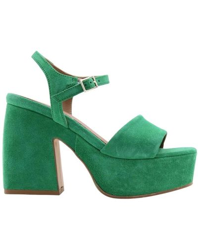 Carmens High heel sandali - Verde