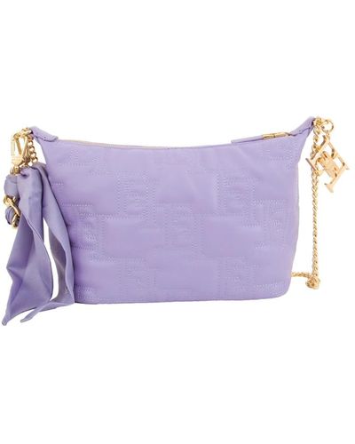 Elisabetta Franchi Shoulder Bags - Purple