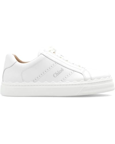 Chloé 'lauren' scarpe stringate - Bianco