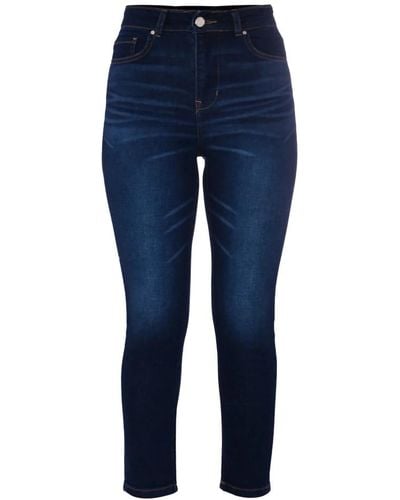 Kocca Jeans skinny distressed alla moda - Blu