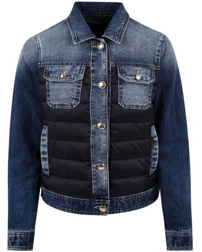 Moorer Jackets > denim jackets - Bleu