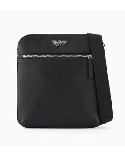 Emporio Armani Messenger Bags - Black