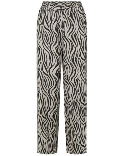 LauRie Trousers > wide trousers - Gris