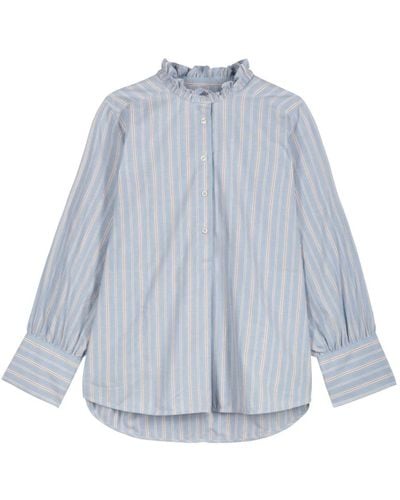 Apof Alfrida shirt - 100% baumwolle, hergestellt in eu - Blau