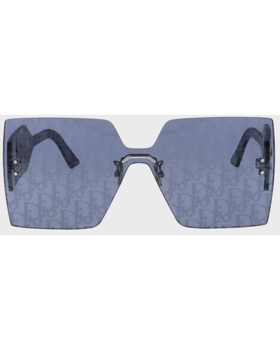 Dior Club sonnenbrille mit einheitlichen gläsern - Blau